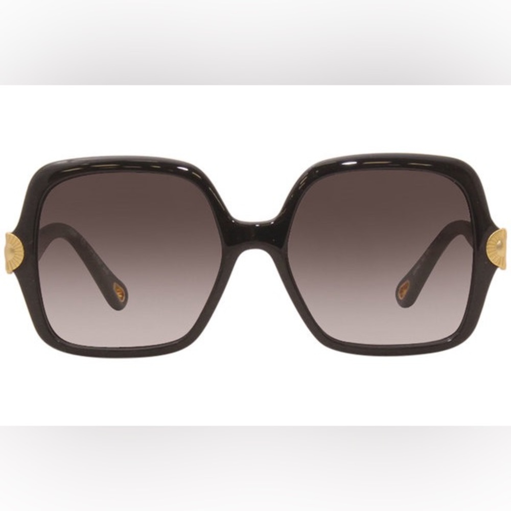 Chloe clover oversized sunglasses
